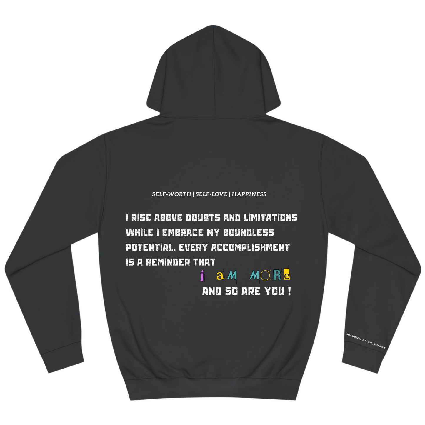 i aM MORe Hoodie (BLACK)