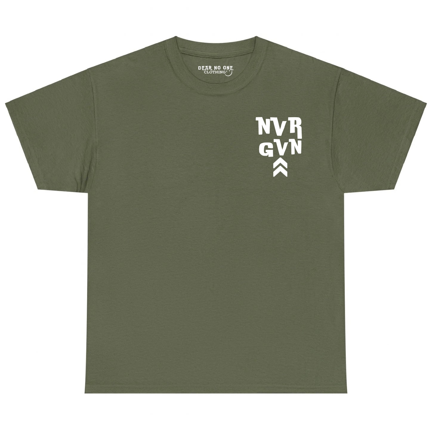 Never Giving Up motivational Tee