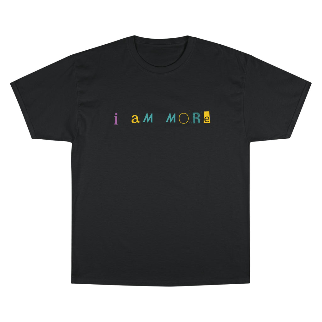 I AM MORE Tee – Black