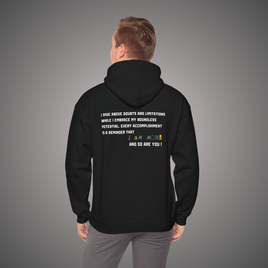 i aM MORe Hoodie (BLACK)